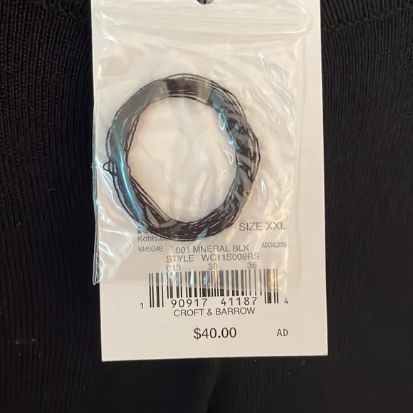 BLACK CARDIGAN NWT. XXL - Picture 3 of 7